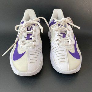 Wmns Nike Air Zoom GP Turbo Tech HC White Purple Grey 6 CK7580 102 Tennis Shoes